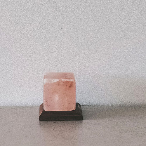 Himalayan Pink Salt | USB Lamp - Cube