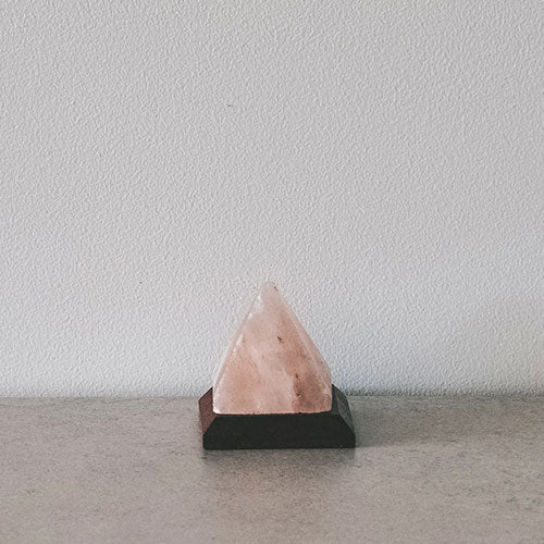 Himalayan Pink Salt | USB Lamp - Pyramid Shape