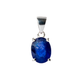 Elegant Blue Sapphire Pendant