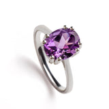 Medium Amethyst Ring