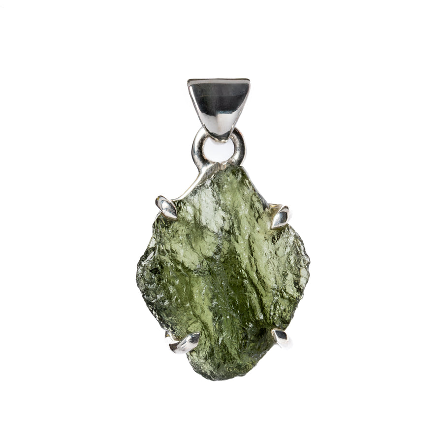 Raw Moldavite Pendant