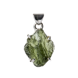 Raw Moldavite Pendant