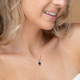 Elegant Blue Sapphire Pendant