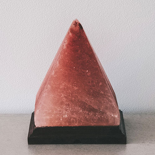 Himalayan Salt Lamp - Pyramid Shaped