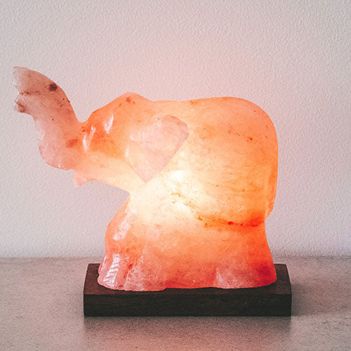 Himalayan Salt Lamp - Elephant Shaped