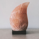 Himalayan Salt Lamp - Leaf Shaped