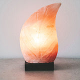 Himalayan Salt Lamp - Leaf Shaped