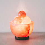 Himalayan Salt Lamp - Fire Bowl With Massage Balls
